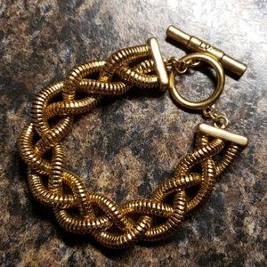 Diane Von Furstenberg Gemma Braided Toggle Bracele